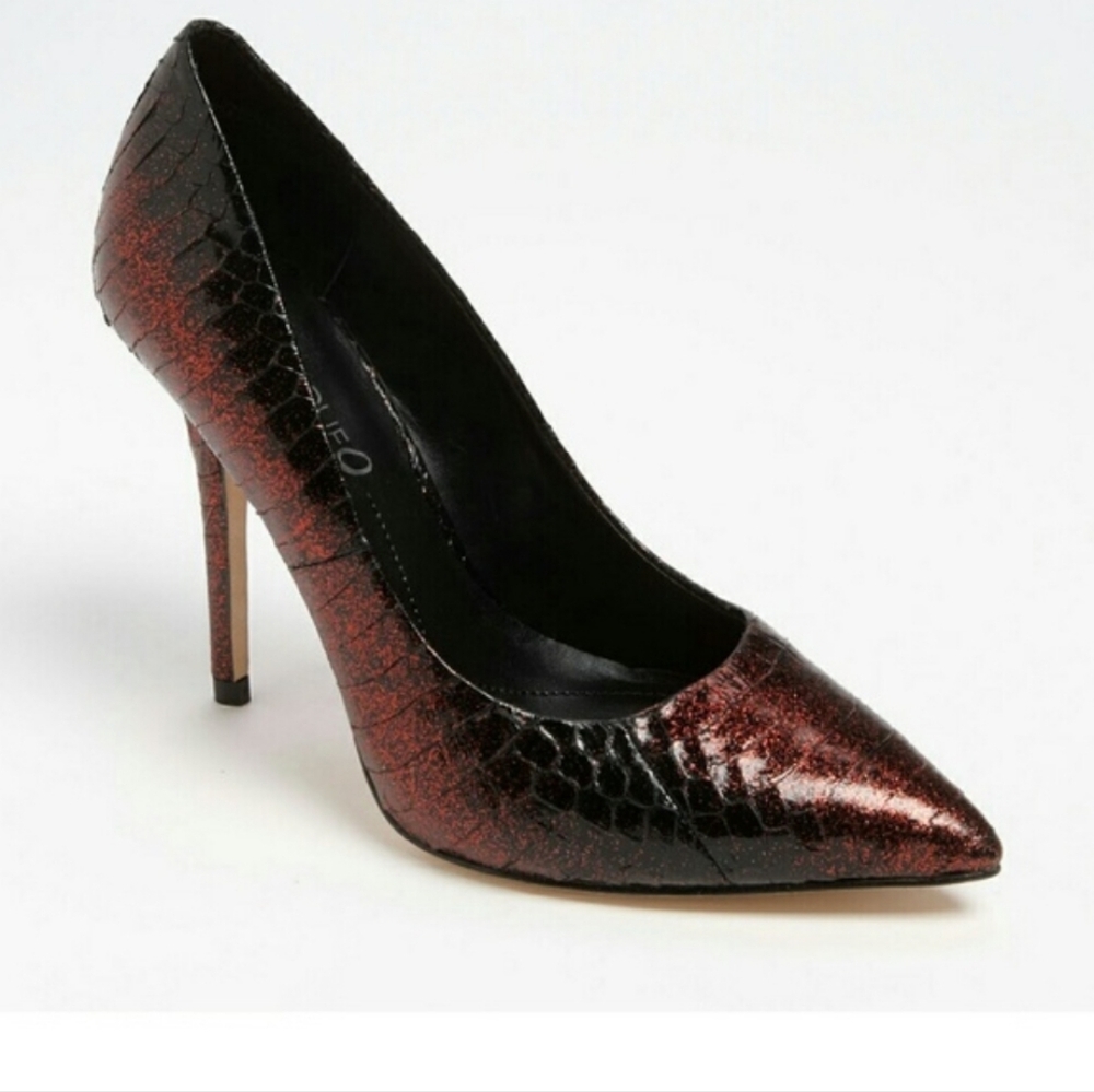 Boutique 9 Ombre Snakeskin Heels